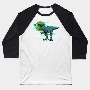 T-Rex Samurai Baseball T-Shirt